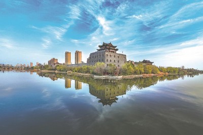 當(dāng)涂縣太平府古城墻。