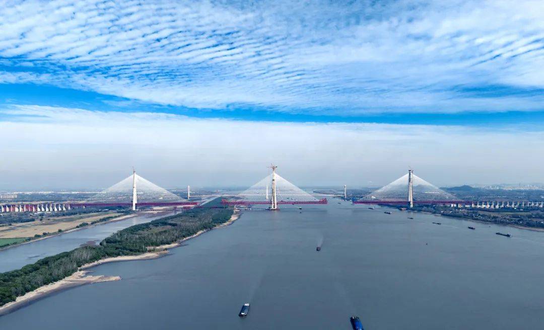 馬鞍山長(zhǎng)江公鐵大橋,最新進(jìn)展來了!